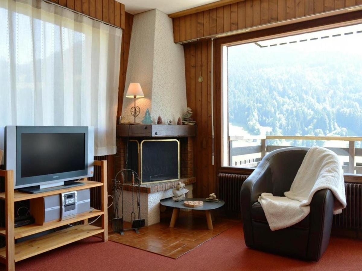 Appt 3 Pieces 6 Pers Avec Cheminee Et Navette Proche Le Grand-Bornand - Fr-1-241-47 Appartement Buitenkant foto
