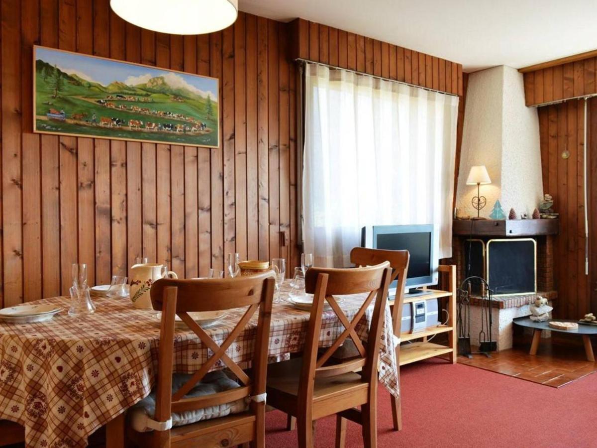 Appt 3 Pieces 6 Pers Avec Cheminee Et Navette Proche Le Grand-Bornand - Fr-1-241-47 Appartement Buitenkant foto