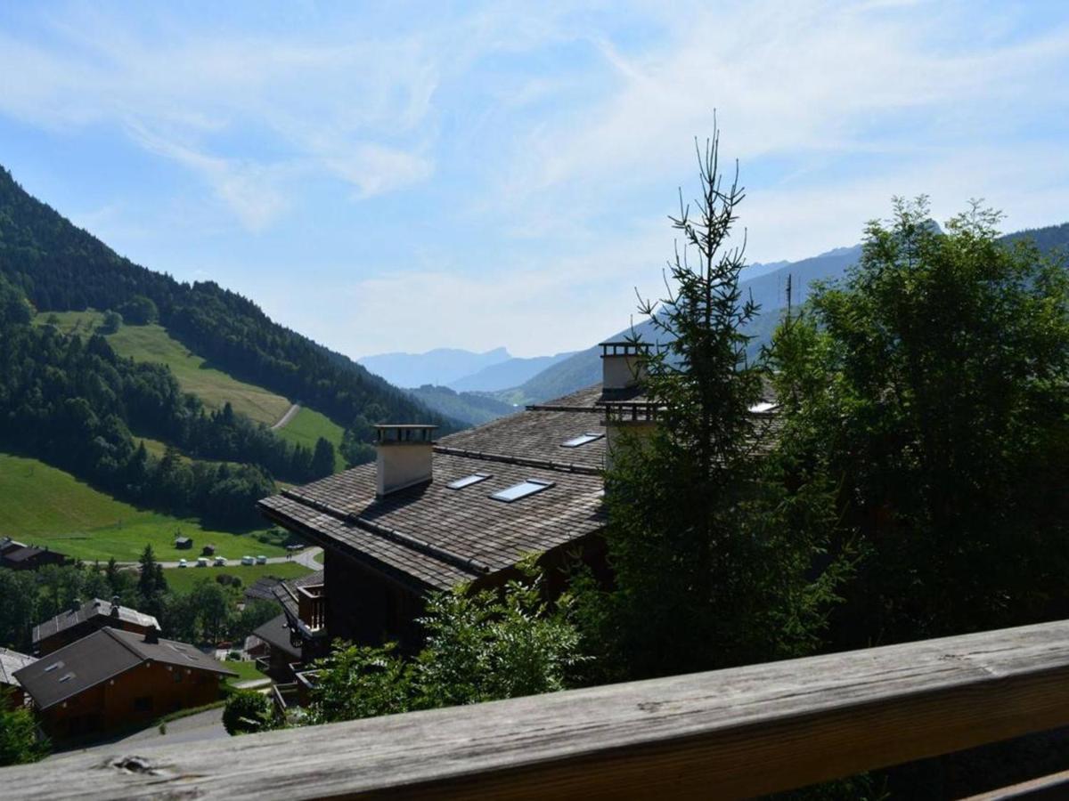 Appt 3 Pieces 6 Pers Avec Cheminee Et Navette Proche Le Grand-Bornand - Fr-1-241-47 Appartement Buitenkant foto